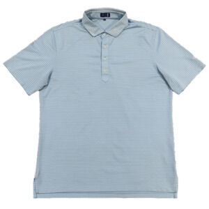 STITCH Blue & White Stripes Polo Shirt